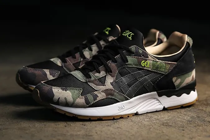 Atmos x asics gel lyte v ​​'camo' trainers