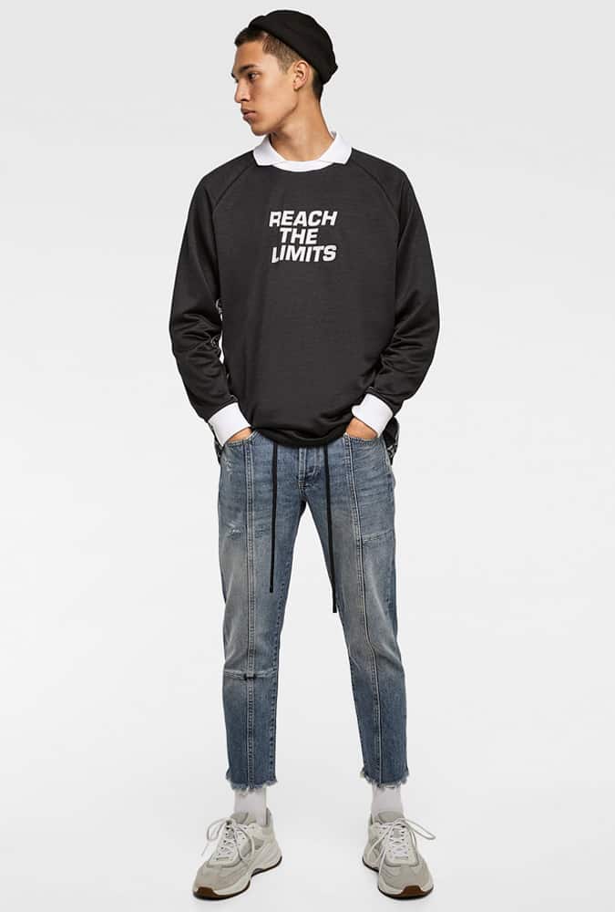 Tự làm đồ denim: cách làm phiền quần jean của bạn tại nhà 3 Zara