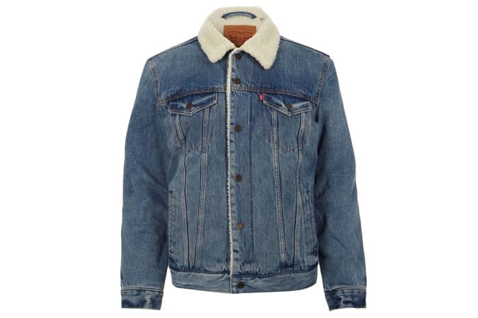 Những chiếc áo khoác shearling tốt nhất bạn có thể mua vào năm 2022 9 Levi's sherpa jacket