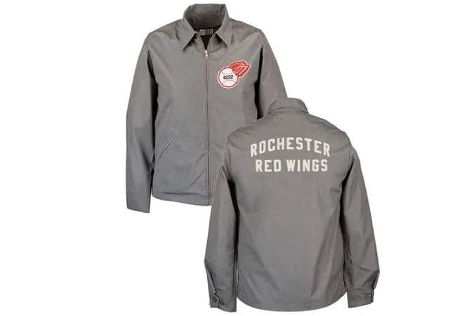 Rochester red wings grounds crew jacket