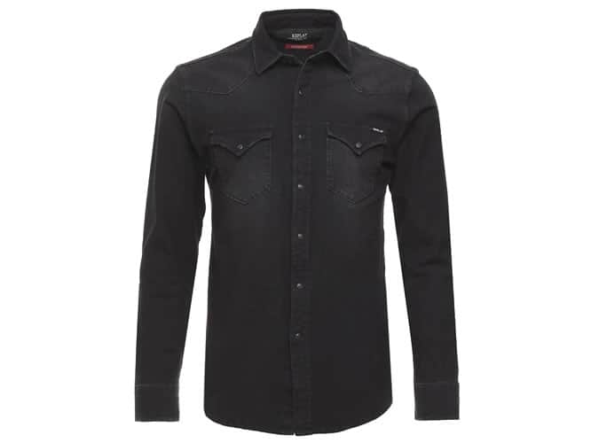 Những chiếc áo sơ mi denim đẹp nhất cho nam giới bạn có thể mua vào năm 2022 12 Mặc lại áo sơ mi denim đen