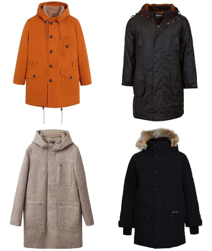10 kiểu áo khoác đẹp nhất mùa này 1 Áo khoác parka tốt nhất