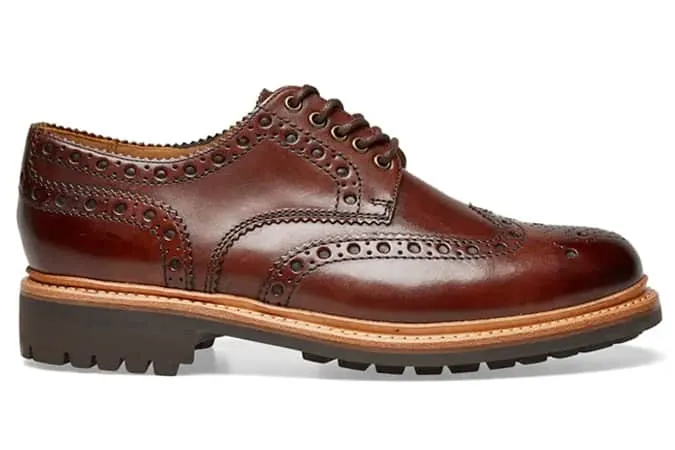 Grenson archie c brogue, brogues tốt nhất cho nam