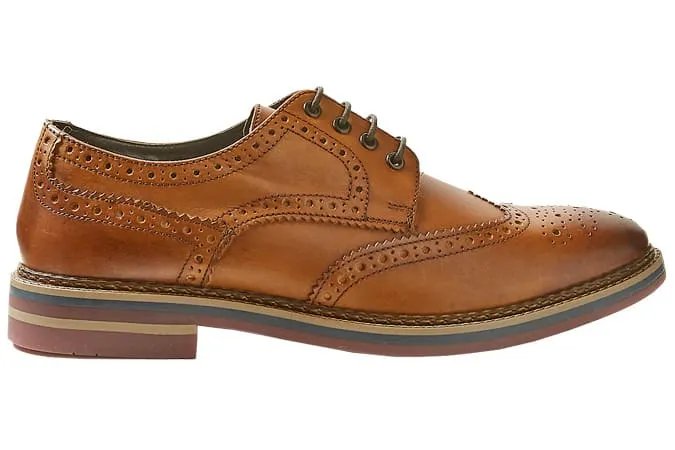 M&s collection giày brogue da trisole, giày brogues tốt nhất cho nam giới