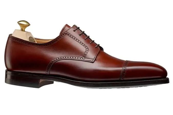 Salisbury chestnut bê cổ, brogues tốt nhất cho nam giới