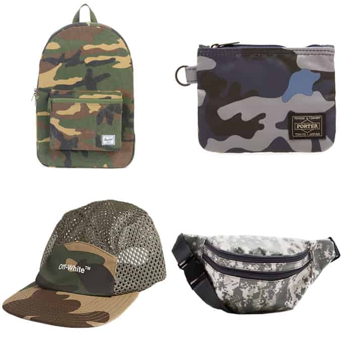 Cách mặc xu hướng ngụy trang bằng 7 cách dễ dàng 7 Phụ kiện camo tốt nhất cho nam giới