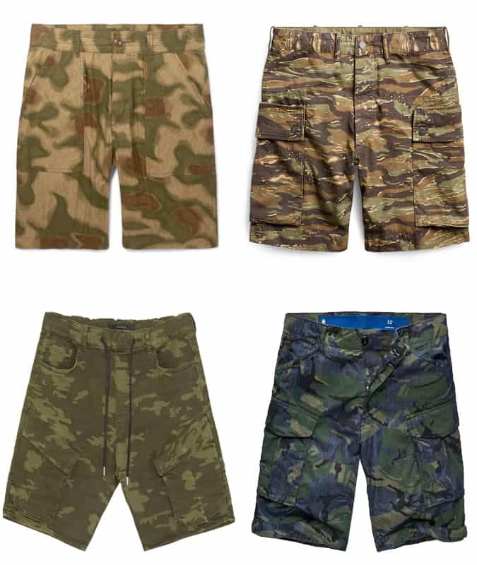Cách mặc xu hướng ngụy trang bằng 7 cách dễ dàng 11 Quần short camo tốt nhất cho nam giới