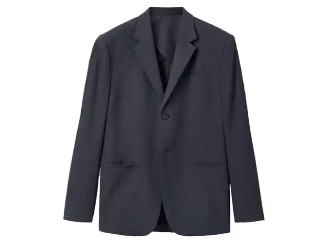 Slim-fit linen blazer