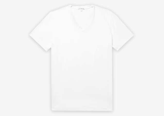 James perse áo phông cotton-jersey chải kỹ