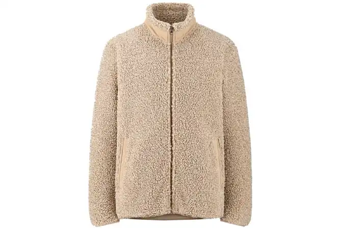 Áo khoác lined fleece uniqlo