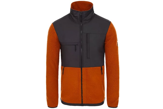 5 cách thời trang để mặc theo xu hướng lông cừu 12 The north face denali full zip fleece