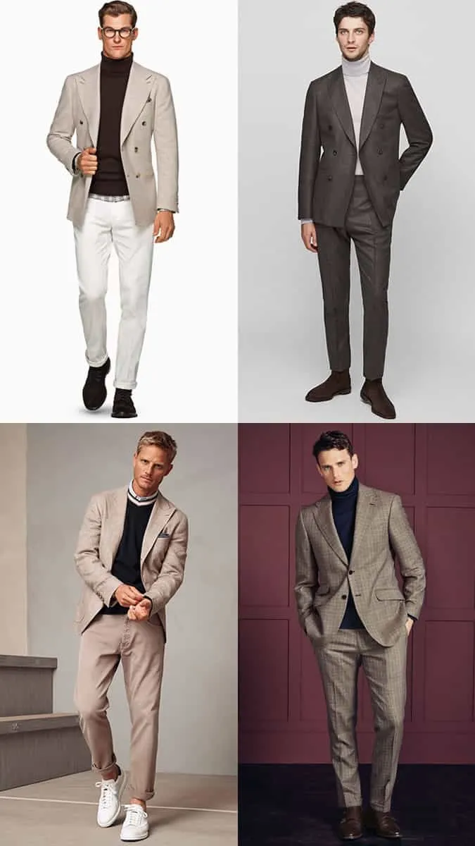 Làm thế nào để mặc áo blazers rộng ve áo và bộ quần áo