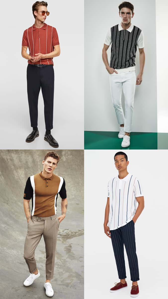 Làm thế nào để mặc một chiếc áo sơ mi polo theo 7 cách tươi mới 2 Những chiếc áo sơ mi polo sọc tốt nhất cho nam giới