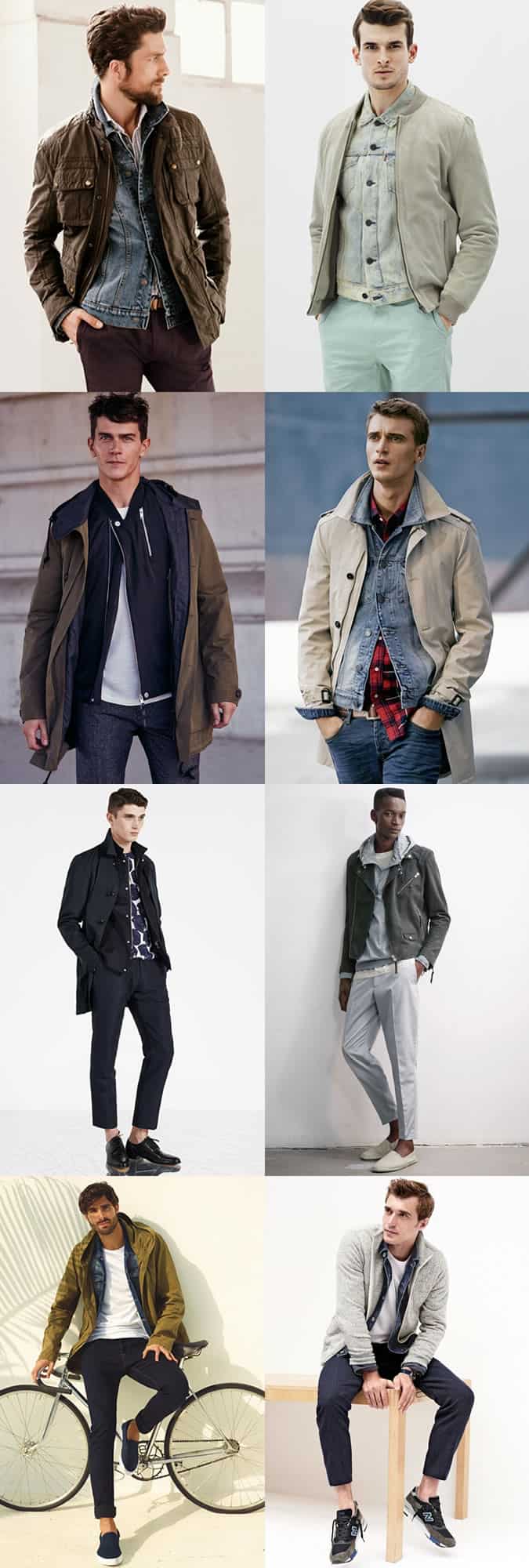 Xem trước xu hướng thời trang nam mùa xuân / hè 2016 4 Áo khoác nam mỏng nhẹ mùa xuân / mùa hè lookbook tạo cảm hứng cho trang phục