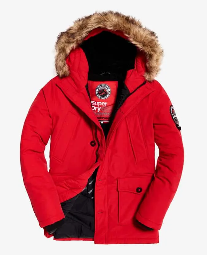 Áo khoác parka superdry everest