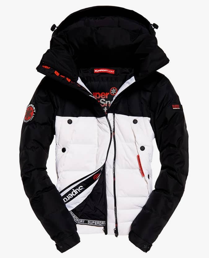 Menswear secret santa: 21 món quà xuất sắc vào phút cuối 19 Superdry super canadian ski down puffer jacket