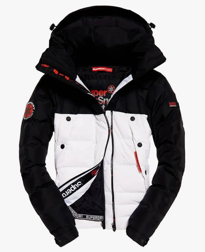 Superdry super canadian ski down puffer jacket