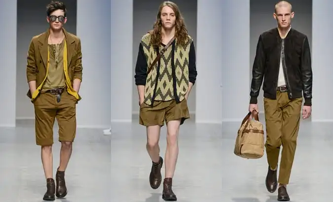 Diesel black gold ss13 menswear: safari inspired