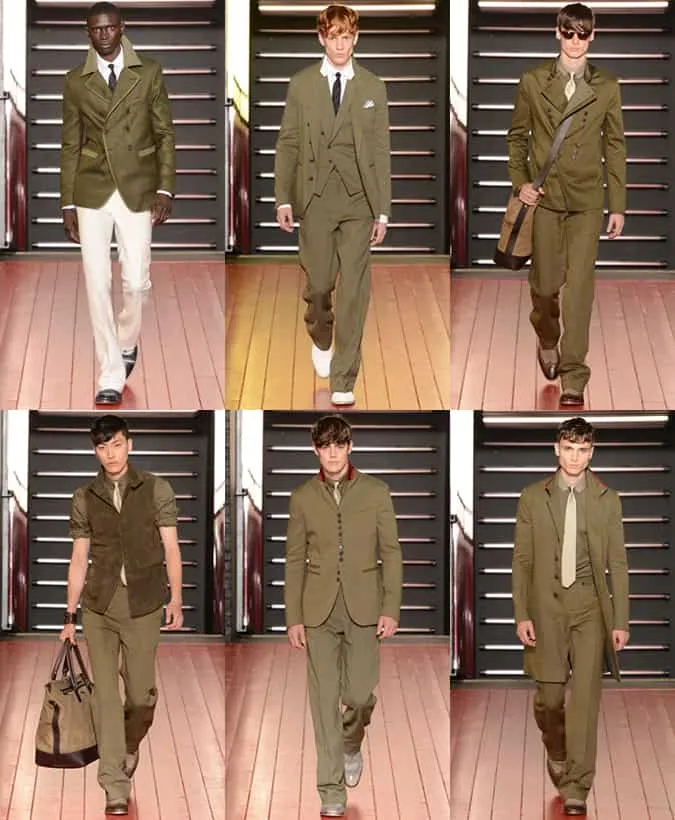 John varvatos menswear ss13: xu hướng safari