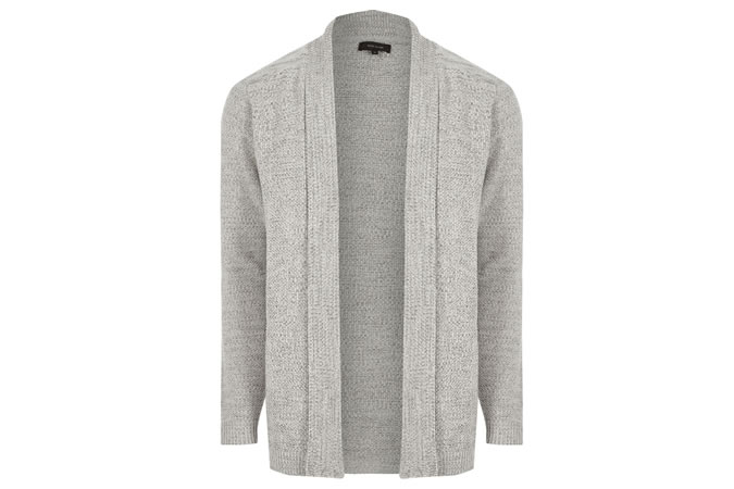 Những bộ quần áo nam mới tốt nhất để mua ngay bây giờ 9 Áo nịt đan màu xám river island