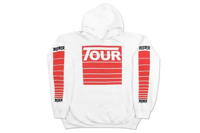 Justin bieber purpose the stadium tour hoodie bằng vải bông