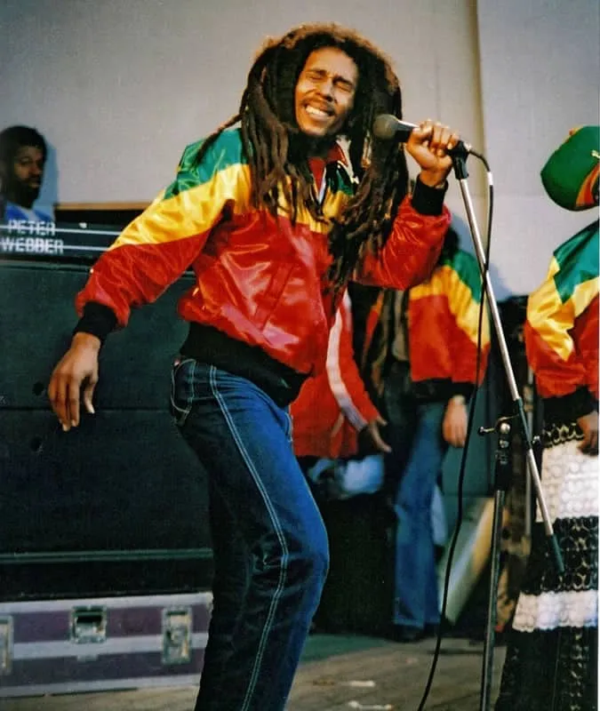 Bob marley track top