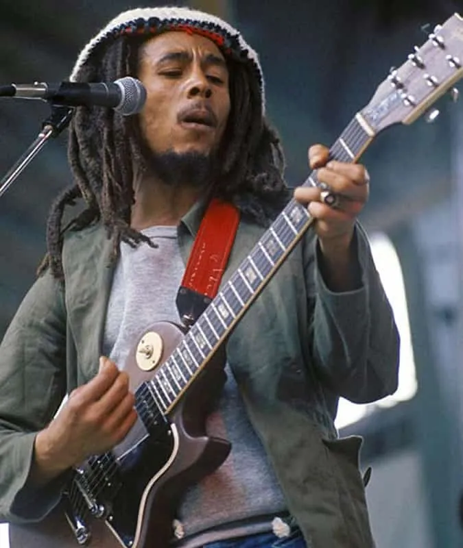 Bob marley military green overshirt