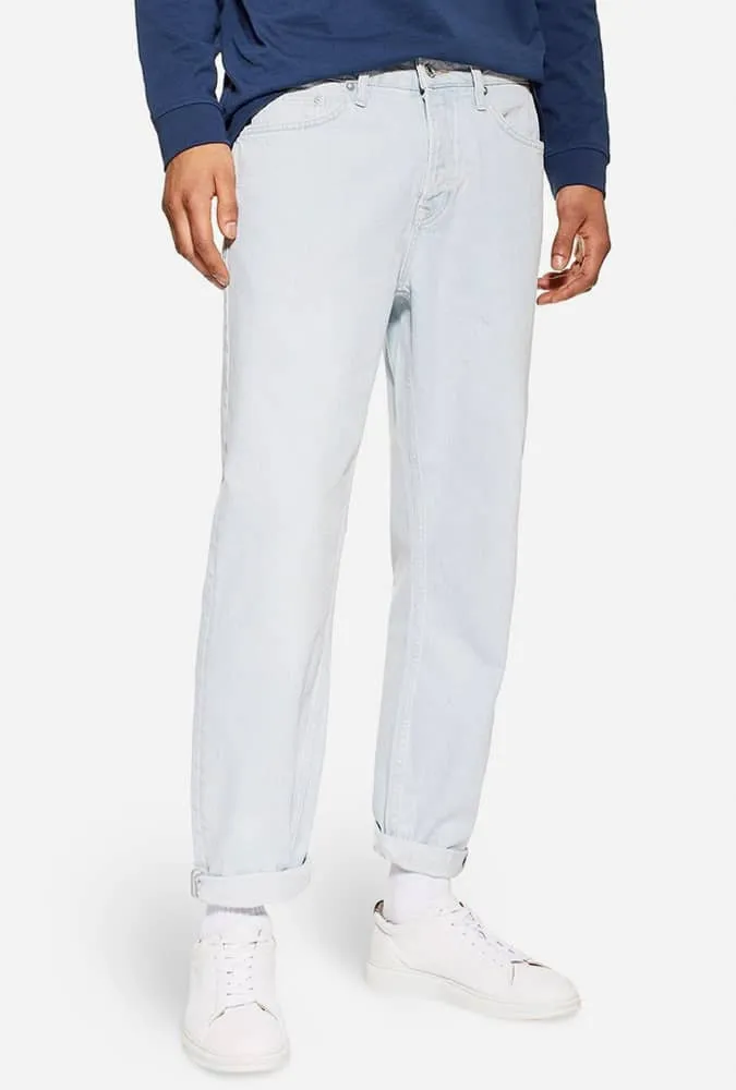 Topman light wash original jeans