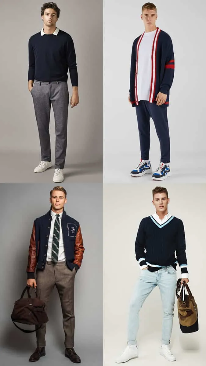 Quần áo preppy dành cho nam giới