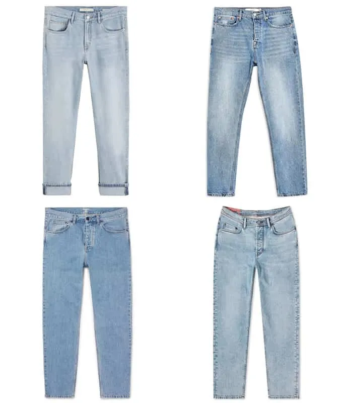 Denim wash nhẹ tốt nhất cho nam giới