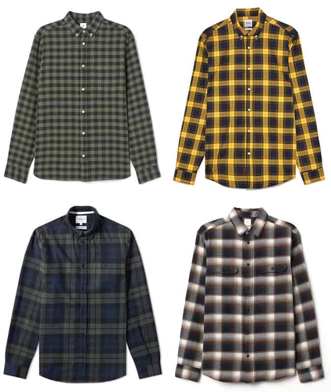 Những chiếc áo sơ mi flannel đẹp nhất dành cho nam giới