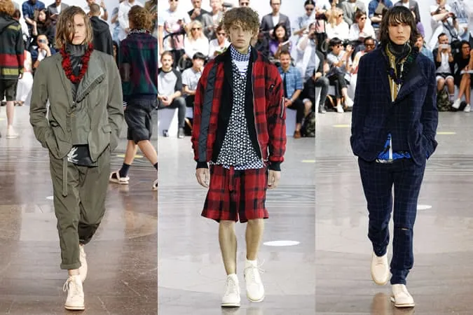 Đường băng sacai menswear xuân / hè 2016