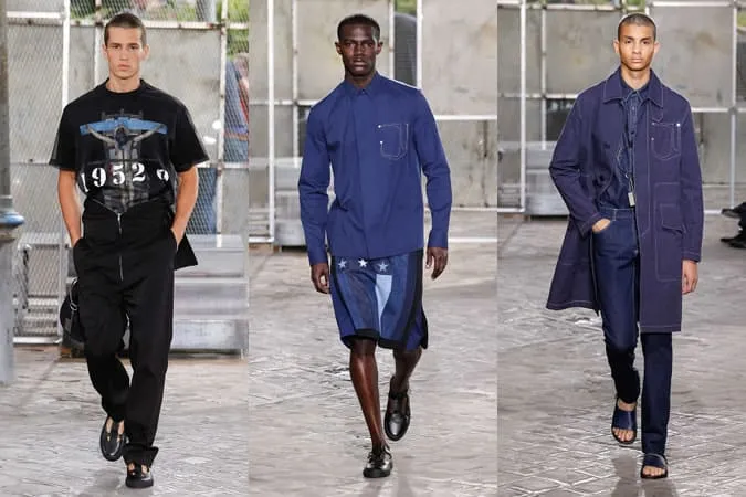 Đường băng givenchy menswear xuân / hè 2016