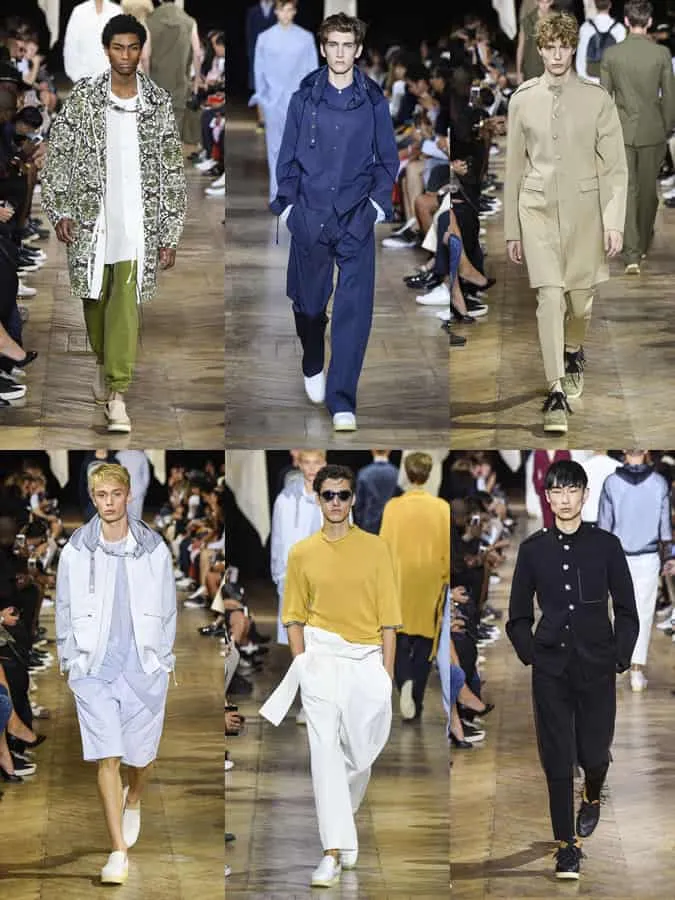 3. 1 philip lim menswear đường băng xuân / hè 2016