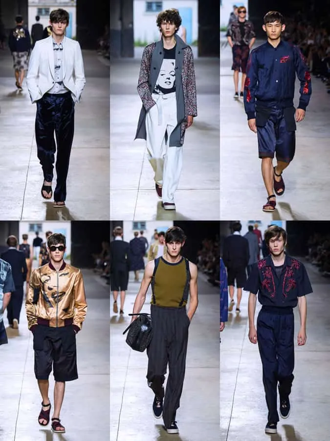 Dries van noten menswear đường băng xuân / hè 2016