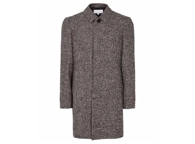 Reiss douglas dogtooth overcoat