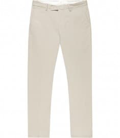 Cách mặc: áo vest nam 10 Reiss solace soft chinos với vải màu be