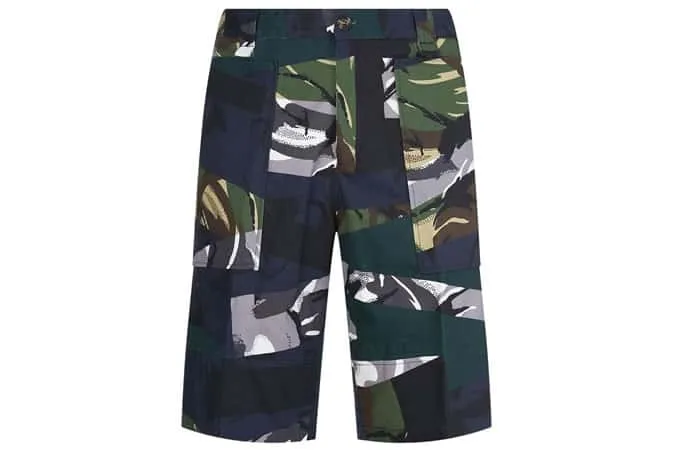 Quần short in kenzo camo