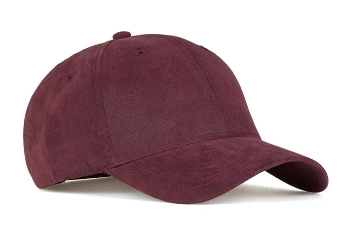 Topman burgundy cap