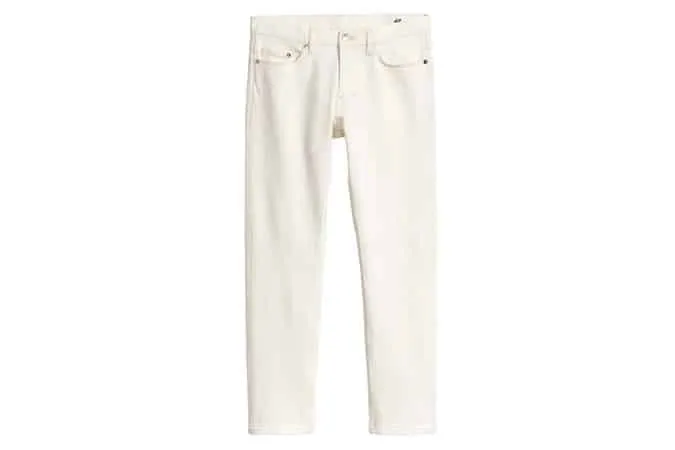 H&m cropped selvedge jeans