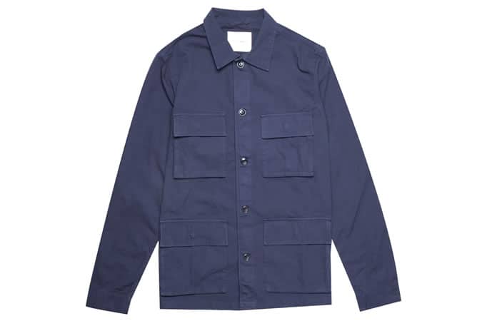 Những bộ quần áo nam mới tốt nhất để mua ngay bây giờ 13 A day's march navy overshirt