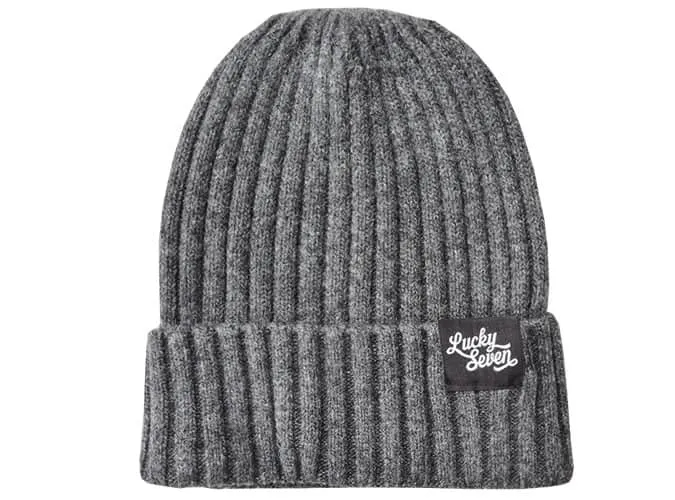 May mắn bảy beanie trong màu xám