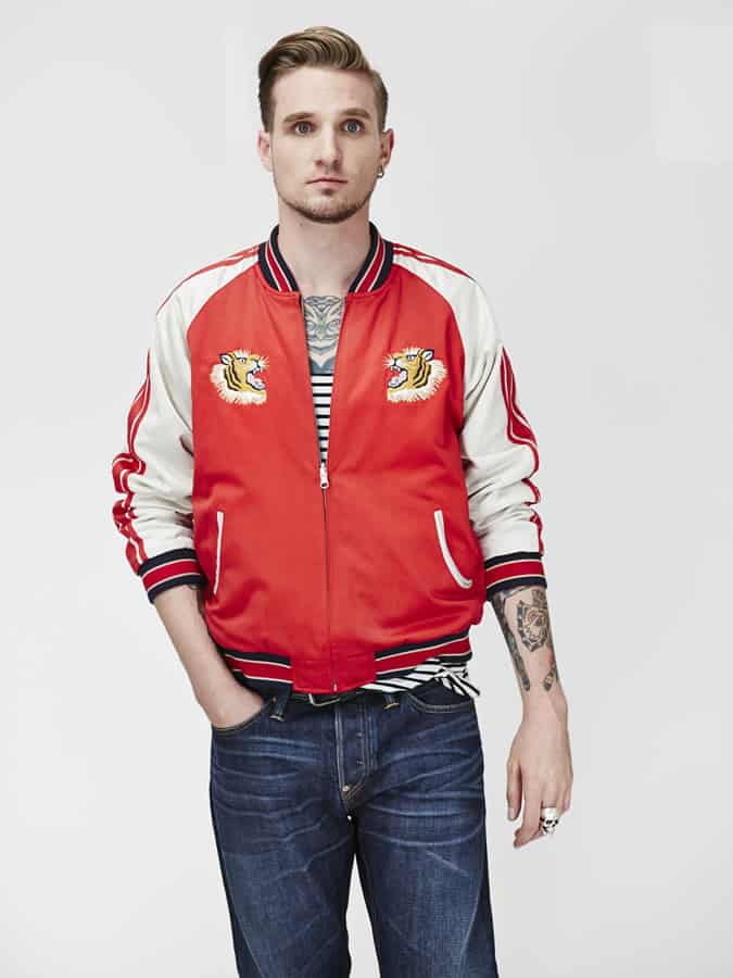 Evisu menswear: bộ sưu tập aw14 14 Bộ sưu tập evisu aw14