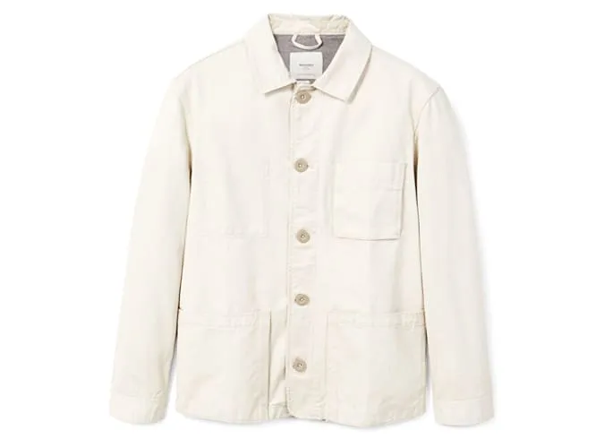 Mango pocket cotton jacket