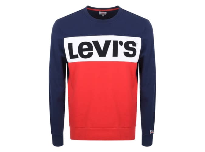 Levi's colorblock sweatshirt