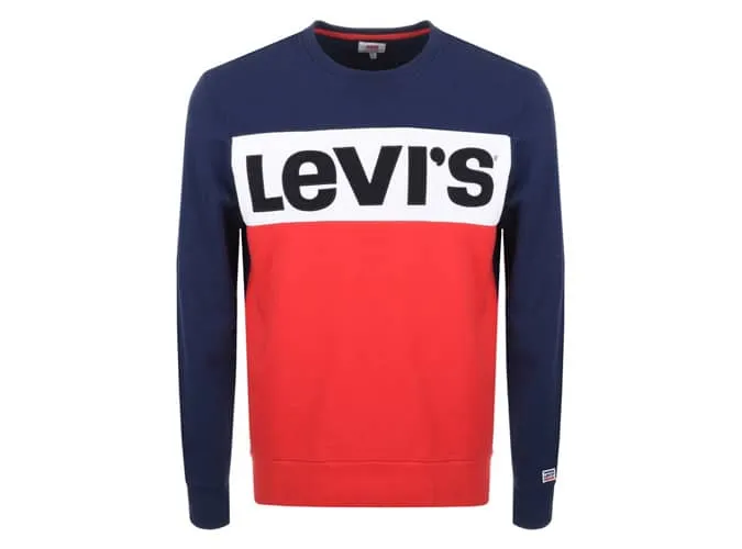 Levi's colorblock sweatshirt