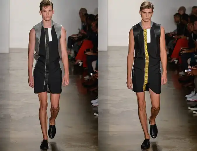 Vải & mảnh lưới dành cho nam giới trên đường băng ss14 tim coppens