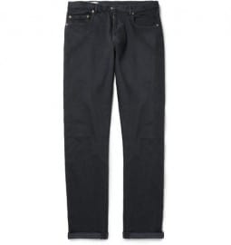 Paul smith quần jean denim chải thô vừa vặn