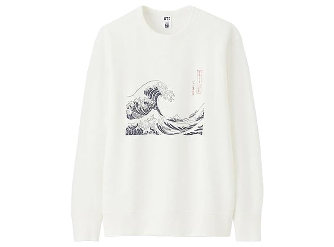 Những bộ quần áo nam mới tốt nhất để mua ngay bây giờ 1 Uniqlo x hokusai sweatshirt