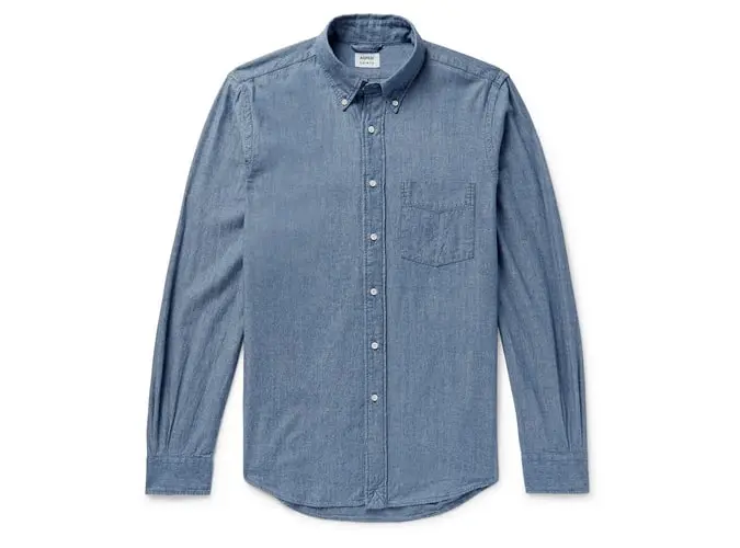 Mr porter x aspesi chambray shirt